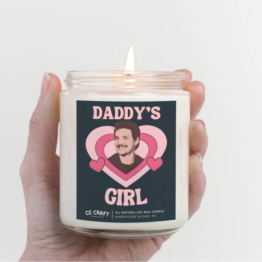 Pedro Pascal “ “Daddy’s Girl” Candle 8oz